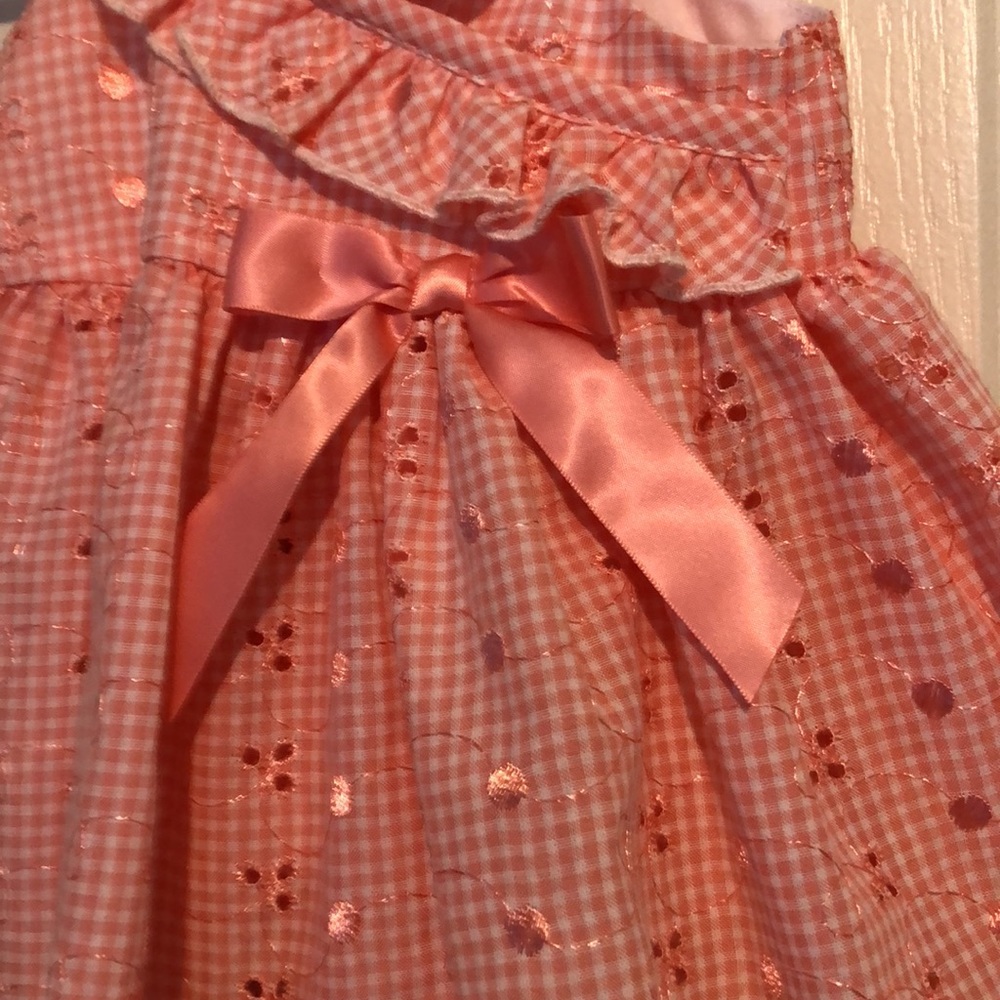 Bonnie Baby . Baby girl two piece dress . - Picture 3 of 3